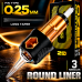 3 RLLT/0.25 - Round Liner Long Taper "OZER G"