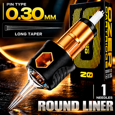 1 RLLT/0.30 - Round Liner Long Taper "OZER G"