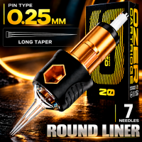 7 RLLT/0.25 - Round Liner Long Taper "OZER G"