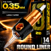 14 RLLT/0.35 - Round Liner Long Taper "OZER G"