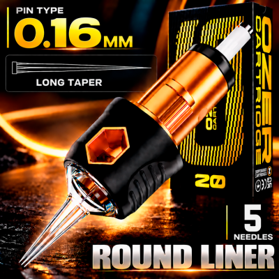 5 RLLT/0.16 - Round Liner Long Taper "OZER G"