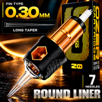 7 RLLT/0.30 - Round Liner Long Taper "OZER G"