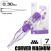 7 CMLT/0.30 - Curved Magnum Long Taper - INKin REVO PMU