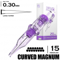 15 CMLT/0.30 - Curved Magnum Long Taper - INKin REVO PMU
