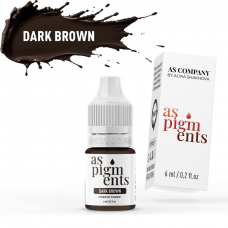 Пигмент для бровей Dark brown (Брюнет) AS-Company, 6мл Пигмент для бровей Dark brown (Брюнет) AS-Company, 6мл