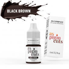Пигмент для бровей Black brown (Темный Брюнет) AS-Company, 6мл Пигмент для бровей Black brown (Темный Брюнет) AS-Company, 6мл