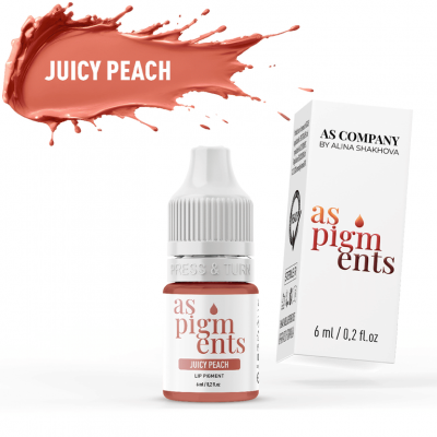 Пигмент для губ Juicy peach (Сочный персик) AS-Company, 6мл