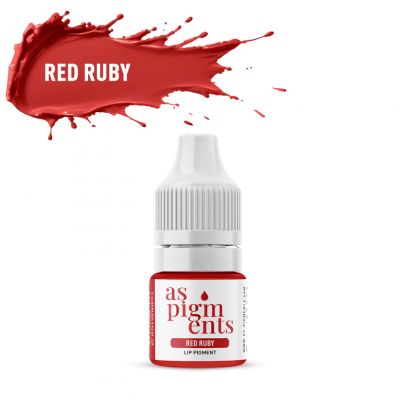 Пигмент для губ Red ruby (Красный рубин) AS-Company, 3мл