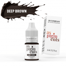 Пигмент для бровей Deep brown (Глубокий коричневый) AS-Company, 6мл Пигмент для бровей Deep brown (Глубокий коричневый) AS-Company, 6мл