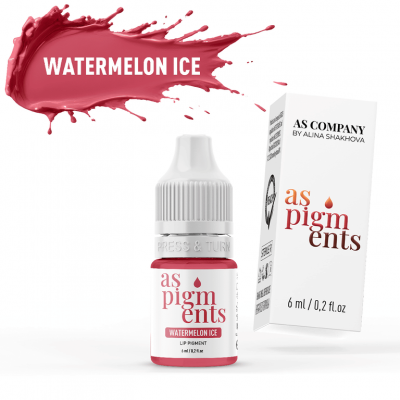 Пигмент для губ Watermelon ice (Арбузный лед) AS-Company, 6мл