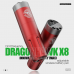 Беспроводная тату машинка Dragonhawk X8 Tunable Frequency 4mm Stroke Green