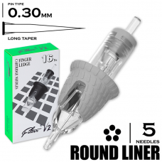 5 RLLT/0.30 - Round Liner Long Taper "EZ FILTER V2"