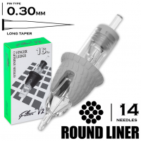 14 RLLT/0.30 - Round Liner Long Taper "EZ FILTER V2"