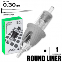 1 RLLT/0.30 - Round Liner Long Taper "EZ FILTER V2"