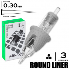3 RLLT/0.30 - Round Liner Long Taper "EZ FILTER V2"