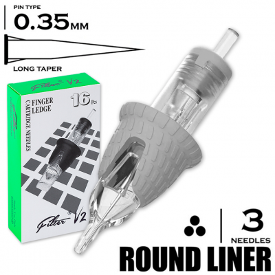 3 RLLT/0.35 - Round Liner Long Taper "EZ FILTER V2"