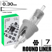 7 RLLT/0.30 - Round Liner Long Taper "EZ FILTER V2"
