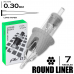 7 RLLT/0.30 - Round Liner Long Taper "EZ FILTER V2"