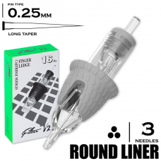 3 RLLT/0.25 - Round Liner Long Taper "EZ FILTER V2"