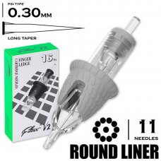 11 RLLT/0.30 - Round Liner Long Taper "EZ FILTER V2"