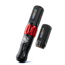 Беспроводная тату машинка Dragonhawk Atom2 Stroke 2.8mm X 2Power Red