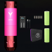 Беспроводная тату машинка WOS E70 Pro Adjustable Stroke 3.0-5.0mm Pink