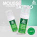 Очищающий мусс для ухода за тату AVA Skulldna Mousse Tattoo Cleanser, 100 мл