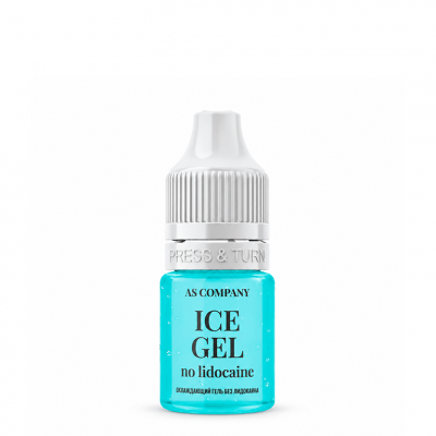 Охлаждающий гель вторичный Ice Gel (NO LIDOCAINE) AS Company, 6 мл