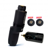 Машинка для татуажа WTE Universal Princess 2024 Black & WTE Power Rca & эксцентрики 2.6 и 3.0мм Машинка для татуажа WTE Universal Princess 2024 Black & WTE Power Rca & эксцентрики 2.6 и 3.0мм