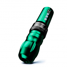Беспроводная тату машинка Big Wasp Meteorix PRO Adjustable Wireless Pen Green
