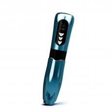 Беспроводная роторная тату машинка Bronc Seraphic Wireless Pen For PMU & Tattoo Blue