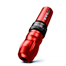 Беспроводная тату машинка Big Wasp Meteorix PRO Adjustable Wireless Pen Red