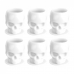 Колпачки с плоским основанием Skull Ink Cup White (50 шт.)