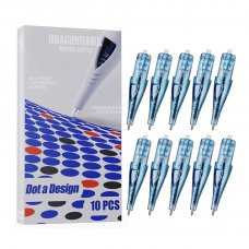 Картриджи для практики DragonHawk Ballpoint for Dotwork Drawing Blue