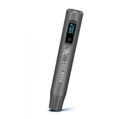 Беспроводная роторная машинка AVA SOULNOVA E3 PERMANENT MAKEUP PEN Grey