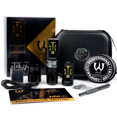 Беспроводная тату машинка AVA UNI-K Stroke 2.5-5.0mm Grey