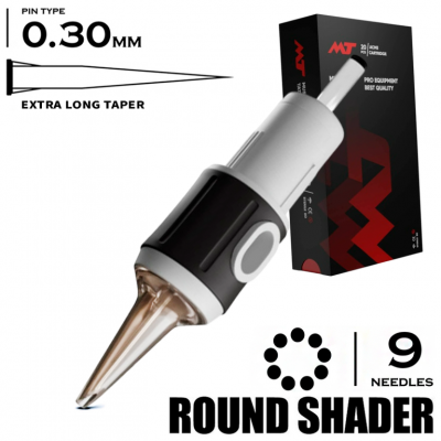 9 RSLT/0.30 - Round Shader Long Taper Extra - Mustang