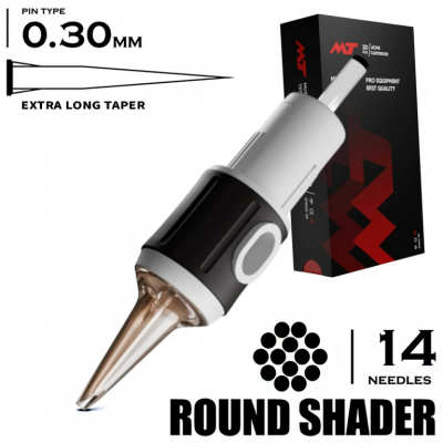 14 RSLT/0.30 - Round Shader Long Taper Extra - Mustang