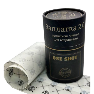 Пленка для заживления татуировки Заплатка 2.0 Premium Collection- One Shot (рулон 15 см. х 10 метров)