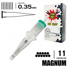 11MG/0,35 mm - Magnum (BIG-WASP Matte Transparent)