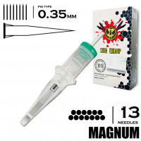 13MG/0,35 mm - Magnum (BIG-WASP Matte Transparent)