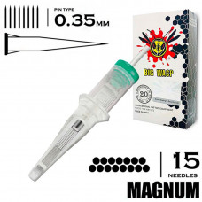 15MG/0,35 mm - Magnum (BIG-WASP Matte Transparent)