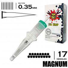 17MG/0,35 mm - Magnum (BIG-WASP Matte Transparent)