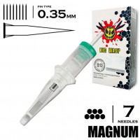 7MG/0,35 mm - Magnum (BIG-WASP Matte Transparent)