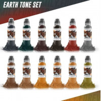 Earthtone 12 Color Set - "World Famous" (США 12 шт по 1 OZ - 30 МЛ)