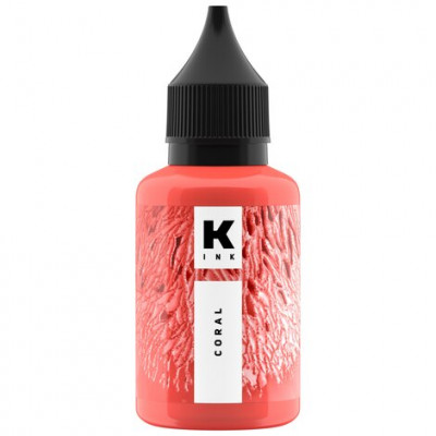 КОРАЛЛОВЫЙ - КРАСКА TATTOO INK 30 МЛ