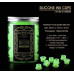 Силиконовые колпачки AVA Premium Silicone Ink Cup Green (100 шт)