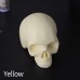 Силиконовый череп для тату практики YILONG Skull Tattoo Practice Silicone Yellow