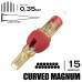 15 CMLT/0.35 - CURVED MAGNUM LONG TAPER "V-SELECT PLUS"