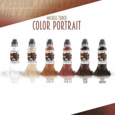 MICHELE TURCO BOTTLE PORTRAIT SET - "WORLD FAMOUS" (США 6 ШТ ПО 1OZ - 30 МЛ)